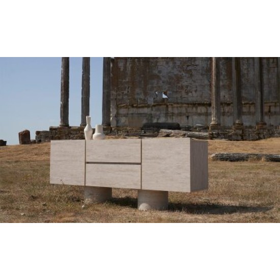 ROMA TRAVERTINE CONSOLE