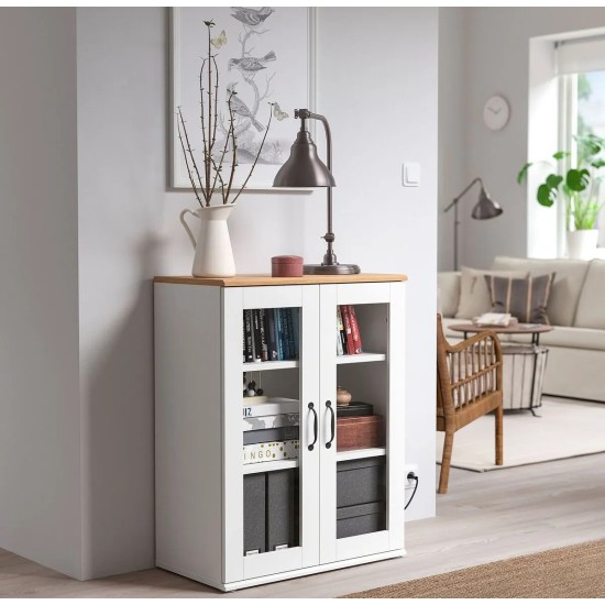 SCANDINAVIAN GLASS DOOR 70X90 SHOWCASE & BUFFET